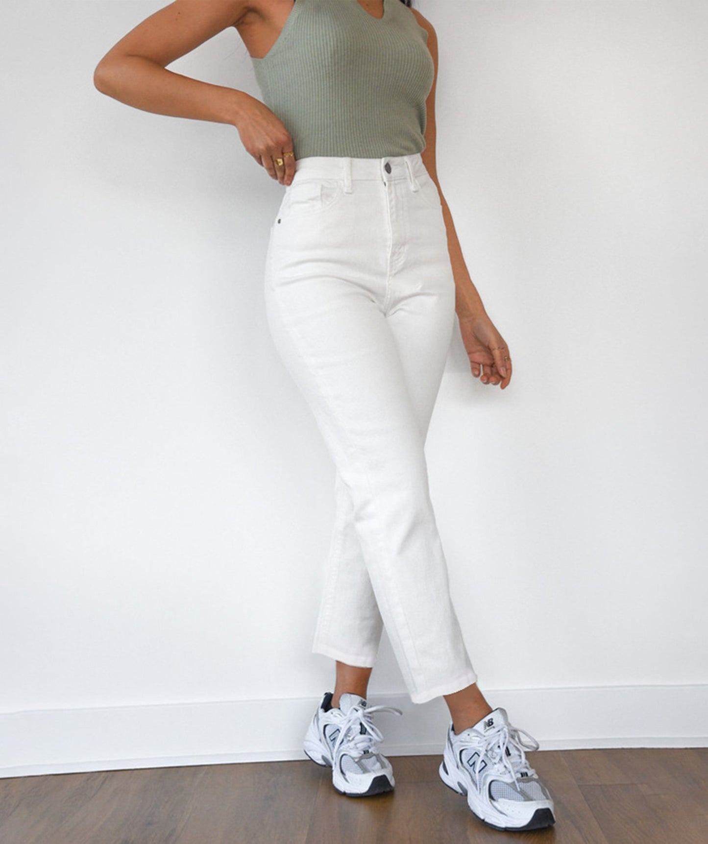 Jean Mom Fit Taille Haute